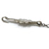 Ersari Head dress silver and white metal 47 x 9 cm - The Nomads Tent